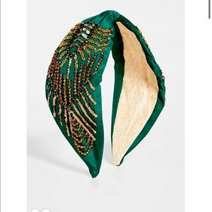 NamJosh headband Emerald brand new. Retails 50$